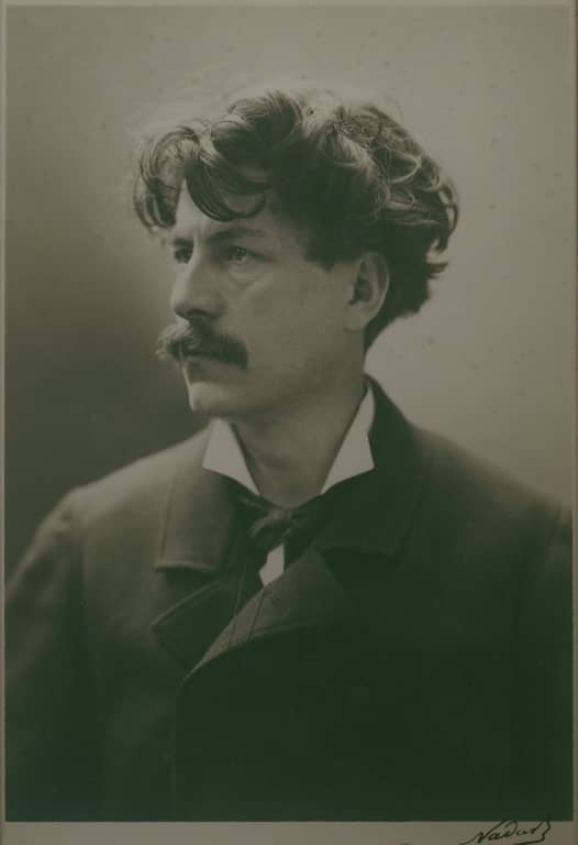 Félix Gaspard NADAR (1820-1910), Maurice Rollinat, 1883, Musée George Sand et de la Vallée Noire, La Châtre