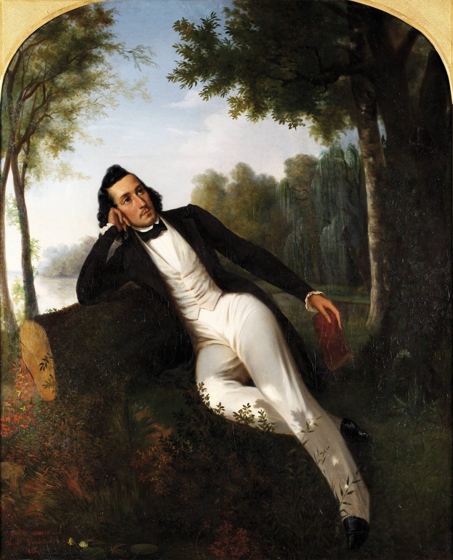 Portrait d'Ernest Périgois, 1846, Alcide Boichard - Musée George Sand et de la Vallée Noire, La Châtre